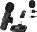 K9 Wireless Collar Mic iPhone/Android & Type C Supported Wireless Microphone Double Microphone. 