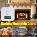 ARELENE Mini CO Sensor Carbon Monoxide Alarm Detector Battery Powered with LED Digital Display Sound Warning for Home Kitchen. 