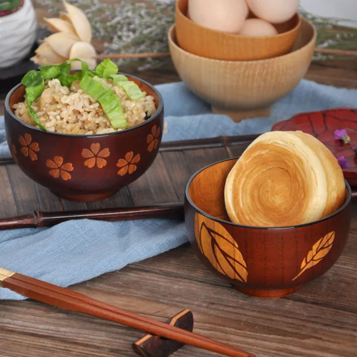NAMUNY%20Wooden%20Portable%20Set%20Spoon%20fork%20Chopsticks%20Tableware%20Dinnerware%20with%20Wooden%20Salad%20Bowl%20for%20Salad,%20Noodle,%20Fruits%20-%20Image%203