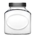 Pasabahce Elipse Storage Jar, 1.5 Litres, Transparent. 