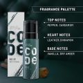 Wild Stone Code Noir Body Perfume For Men 120ml. 