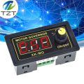 DC 5-30V 12v 24v 5A DC Motor Controller PWM Adjustable Speed Digital display encoder duty ratio frequency MAX 15A ZK-MG. 