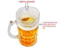 Fake Beer Mug - Coolant Beer Filled Illusion. 