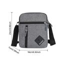 Business Purse Multifunction Shoulder Bag Oxford Packs Men's Messenger Bag Handbag. 