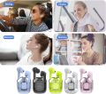 Bluetooth Ultrapods Earbuds, Aceflows ENC Noise Canceling Earbuds, HiFi Dual Stereo Microphone Mini in-Ear Earbuds Touch Control, LED Digital Display. 