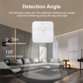 ARELENE Tuya Zigbee Human Presence Detector Smart Human Body PIR Sensor MmWave Radar Microwave Motion Sensor Intensity Detect. 
