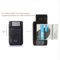 Universal Mobile Battery Charger LCD Indicator Screen with USB-Port for Cell Phone Chargers Battery Charging US Plug. 
