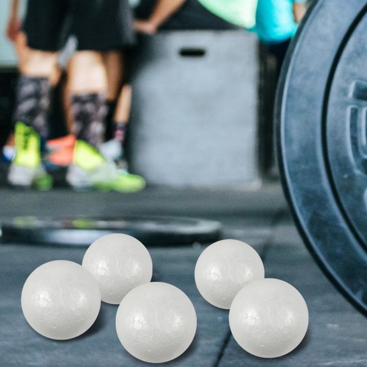 10%20x%20Modelling%20Craft%20Polystyrene%20Foam%20Ball%20Sphere%206cm---White%20-%20Image%202