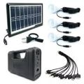 Gdlite GD-8017A Solar Home Lighting System with 3 Led Bulbs. 