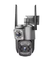 Wifi 4MP Dual Lens 4G IP Night Vision Camera Surveillance 1080P Full HD Automatic Outdoor Smarthome PTZ CCTV Camera V380 Pro. 