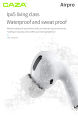 CAZA Wireless Earbud With Working ANC Support Air Pro 2 Top Version ANC. 