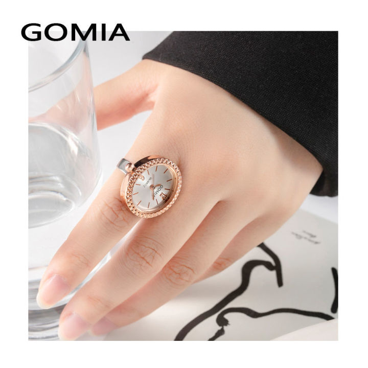 【Cheap】Waterproof Ring Watch   Ultra Small Finger Watch Creative Gift Exquisite Watch [Top-notch quality]
