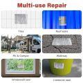 Super Strong Adhesive Waterproof tape Permanent Repair Aluminum Butyl Roof Water Leakage Solution Rubber Foil Suitable for Leak , surface Crack , Window Sill Gap , Sealing , Tank. 