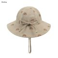 Wenefang Newborn Boys Girls Bucket Hat Summer Kids Toddler Panama Cap 0 to 【2025 Version】 48 Months Soft Cotton Baby Sun Hat flower printing Cute Bunny. 