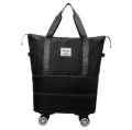 Foldable Lightweight Large Capacity Travel Bag with Wheels. 