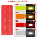120 Pcs Night Visibility Trailer Reflective Tape Reflector Tape Waterproof for Bikes Clothing Helmet. 