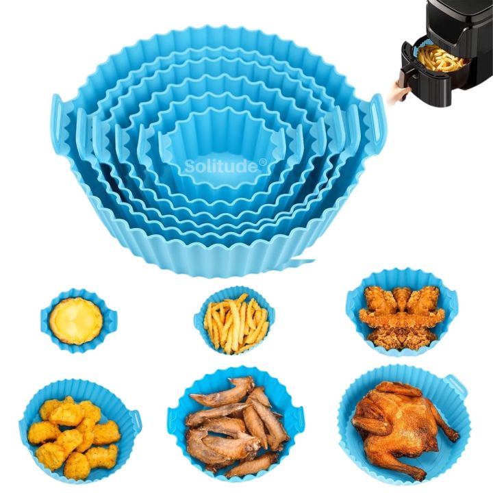 6%20Pcs%20Reusable%20Air%20Fryer%20Silicone%20Pot%20Liners%20-%20Non-Stick%7C%20Heat-Resistant%20Basket%20Baking%20Trays%20for%20Air%20Fryers%7C%20Ovens%20%7C%20Dishwasher%20Safe%20%7C%20Multicolor%20%7C%20Ideal%20for%20Healthy,%20Mess-Free%20Cooking%20-%20Image%202