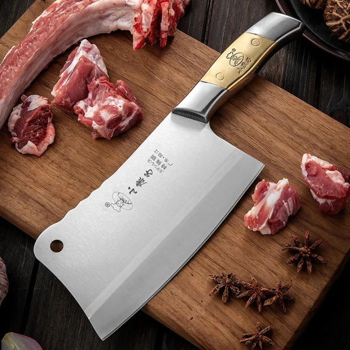 7"%20Heavy%20Duty%20Cleaver%20Knife%20Butcher%20Knife%20Boning%20Knife%20-%20Image%202