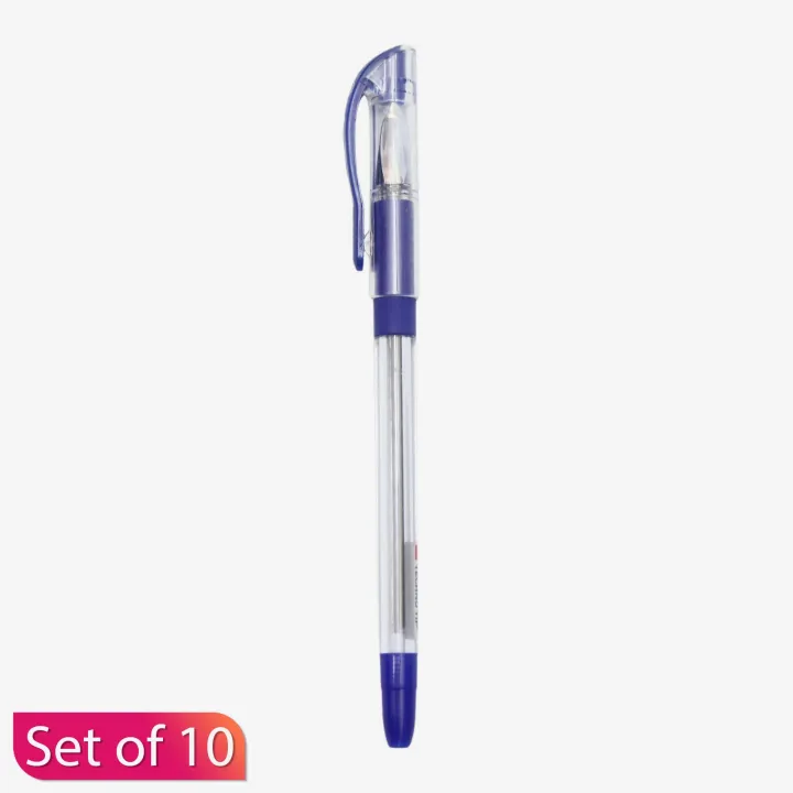 Blue%20Color%20Cello%20Techno%20Tip%20Ball%20Pen%20Pack%20Of%2010%20-%20Image%203