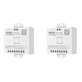 ARELENE 2X 12-in-1 Wifi LED Controller SP530E PWM SPI Pixels Dimmer for WS2812B WS2811 RGB RGBW LED Strips with Voice Control. 