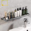 Trendiq Foldable Bathroom Shelf Compact Wall-mounted Bathroom Storage Rack for Small Spaces Easy to Install Travel-friendly Shelf for Rvs. 