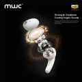 MWC STAR MT1 | Bluetooth 5.4 TWS | Only 6ms Ultra Low Latency | 13mm Driver | Semi In-Ear Gaming Earbuds | Unique & Perfect Design | Mini Size Buds | iPx4 Water Dust & Sweat Resistant | 30Hrs Playback | Available in 3 Colors. 