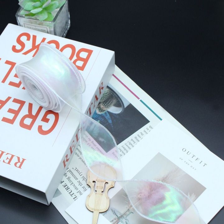 Fashion%2040mm%2010%20Yards%20Roll%20of%20Satin%20Ribbon%20Mesh%20Fabric%20Lace%20Tulle%20Ribbon%20Flower%20Pattern%20Flower%20Bouquet%20Wrapping%20Korean%20Ribbons%20-%20Image%202