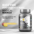 MuscleBlaze Biozyme Performance Whey Protein 1kg Mango Flavor Labdoor USA Certified with 25g Protein 11.75g EAA 5.5g BCAA 4.4g Glutamine. 