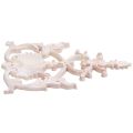 NAMUNY 2 Pcs Rubber Wood Carved Applique Vintage Furniture , No. A & No.H. 