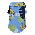 Penasfe Pet Clothes Breathable Vibrant Color Beach Pet Hawaiian Shirt. 