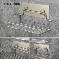 DISICHEN Sales promotion Stainless Steel Bathroom Storage Shower Shelf Punch-Free Kitchen Toilet Wall Hanging Rack Organizer Bathroom Corner Shelves Set. 