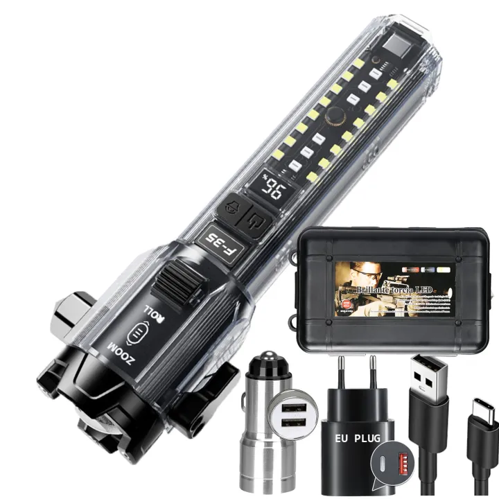 F35%20High%20Power%20LED%20Flashlight%20USB%20Rechargeable%20Roll%20Zoom%20%20Long%20Range%20Tactical%20Torch%20Strong%20Light%20Lamp%20Outdoor%20Ultra%20Powerful%C2%A0Flash%C2%A0Light%20-%20Image%2010