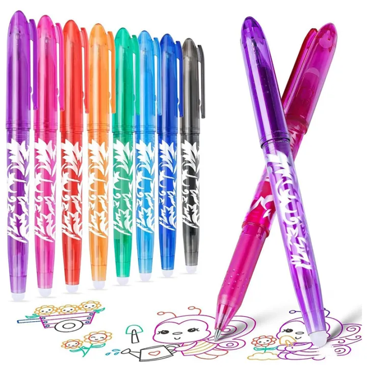 12%20Pcs/Set%20Multi-Color%20Erasable%20Gel%20Pen%200.7mm%20Kawaii%20Pens%20Writing%20Drawing%20Tools%20Office%20School%20Supply%20Stationery%200.7mm%20-%20Image%207