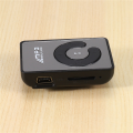 FORIDE 4X Mini Mirror Clip USB Digital MP3 Music Player Support 8GB SD TF Card Black. 