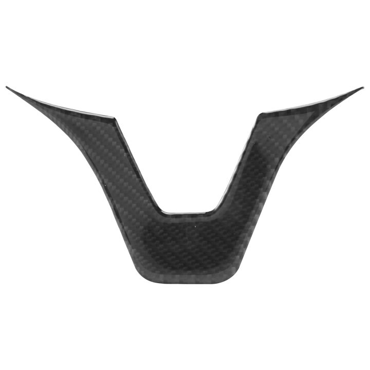 NAMUNY Carbon Fiber Interior Sticker, Steering Wheel Emblem Sticker,Fit for C-Class W204 W205