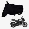 Premium Bajaj Pulsar 200ns Bike Cover with Extra Surface Body Protection Cover (Black). 