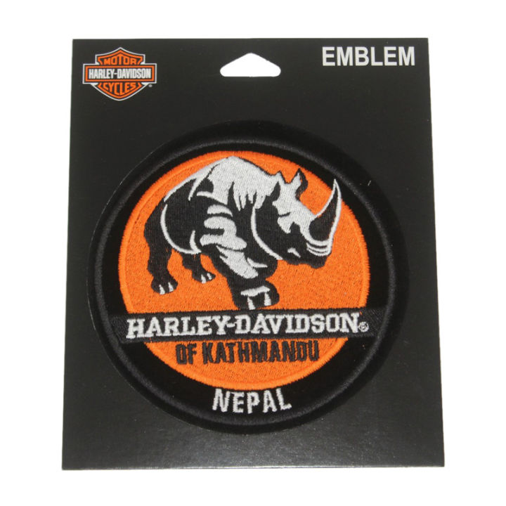 Harley Davidson Of Kathmandu Emblem Patch