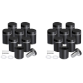 fasdaga 16 Pack Standoff Screws 3/4 x 1 Inch Black Sign Standoffs Hanging Acrylic Picture Frame Advertising Screws Kit. 