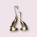 Brass Swan Set/Haans Jodi 20 cm 8 inch. 