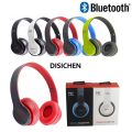 DISICHEN Gearbong P47 Wireless Bluetooth Headset Foldable Hifi Stereo Noise Cancelling Bass Gaming Earphones with Mic Support TF Card Luxury. 
