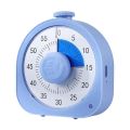 Visual Timer Rechargeable, 60 Minute Countdown Timer Clock for Kids, Silent Kitchen Timer Cooking Pomodoro Timer, Time Management Tool for Office, Meetings, Teaching. 