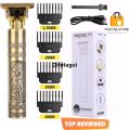 Difutagui New style VINTAGE T9 metal Rechargeable Electric Hair Clipper Cutting Machine Original Professional Hair Barber Trimmer For Men T9 Clipper Shaver steel body. 