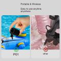 NAMUNY Portable Wireless Air Pump Kits Electric Rechargeable Ultralight Inflator Inflate for Sleeping Pad Camping Mattres Black. 