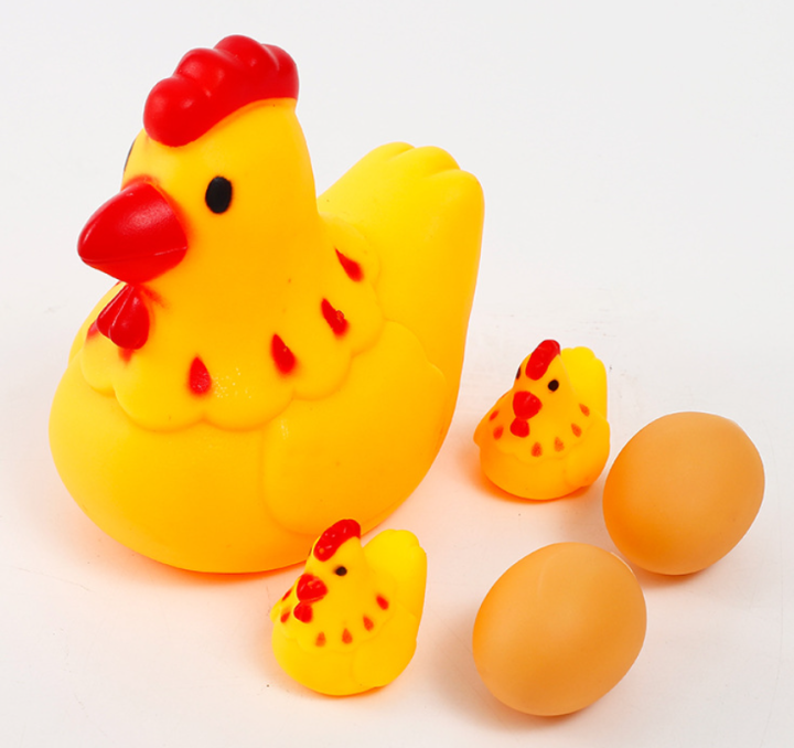 Bath%20Rubber%20Chicken%20Chu%20Chu%20Sound%20little%20Yellow%20Chicken%20baby%20Water%20toys%20-%20Image%205