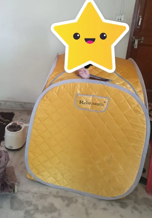 Portable%20Steam%20Sauna%20for%20home,%202L%20900W%20220V,%20portable%20therapy,%20Detox,%20slimming%20machine,%20%20Two%20People%20Portable%20Sauna%20Steam%20Bag%20For%20Travel%20/%20Colour:%20Golden%20-%20Image%206