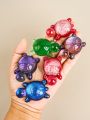 Vylon Cute Little Sea Turtle Silicone Mold DIY Epoxy Resin Casting Mould 3D Animal Crystal UV Glue Making Molds Mini Tabletop Ornament. 