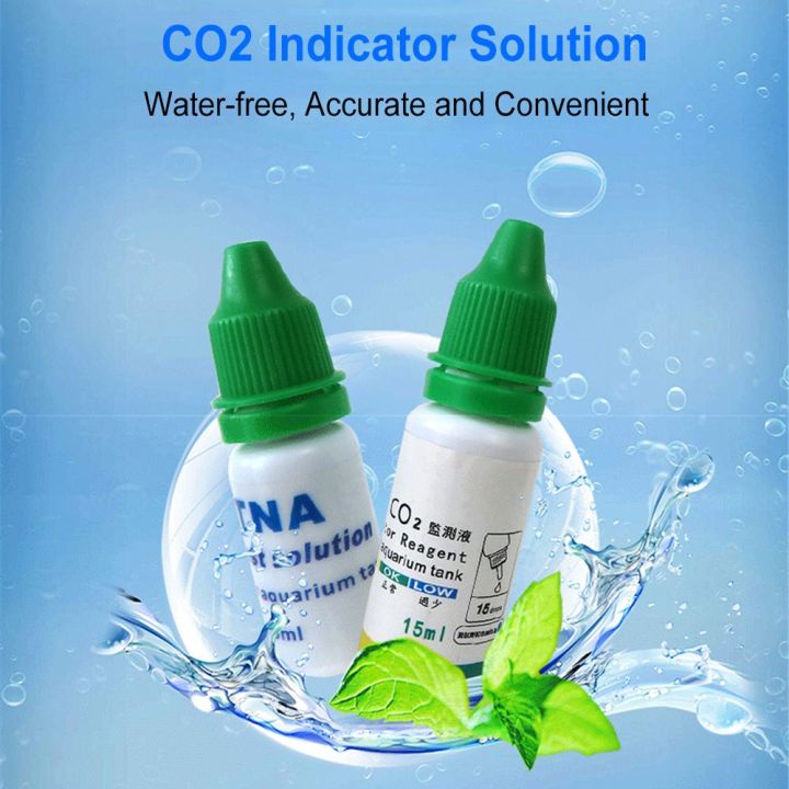 Kit Grass CO2 Indicator Fish For Aquatic PH Accessories CO2 Monitor ...