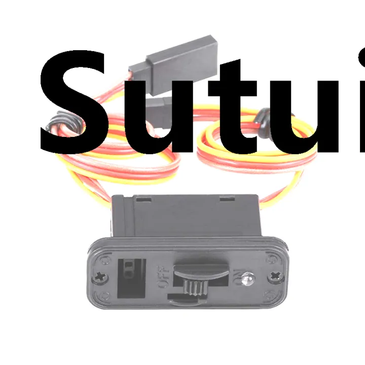 Sutuiying 1 Pcs New Heavy Duty RC Switch On Off with LED 3 Pin JR ...