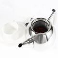 2L Stainless Steel Teapot with Tea Strainer Teapot with Tea Infuser Teaware Sets Tea Kettle Infuser Teapot for Induction. 