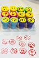Smiley Stamp /12 Pcs Kids Set of Emoji Smiley Design Face Stamps for School Craft Pencil Tops Gift for Teacher & Students. 
